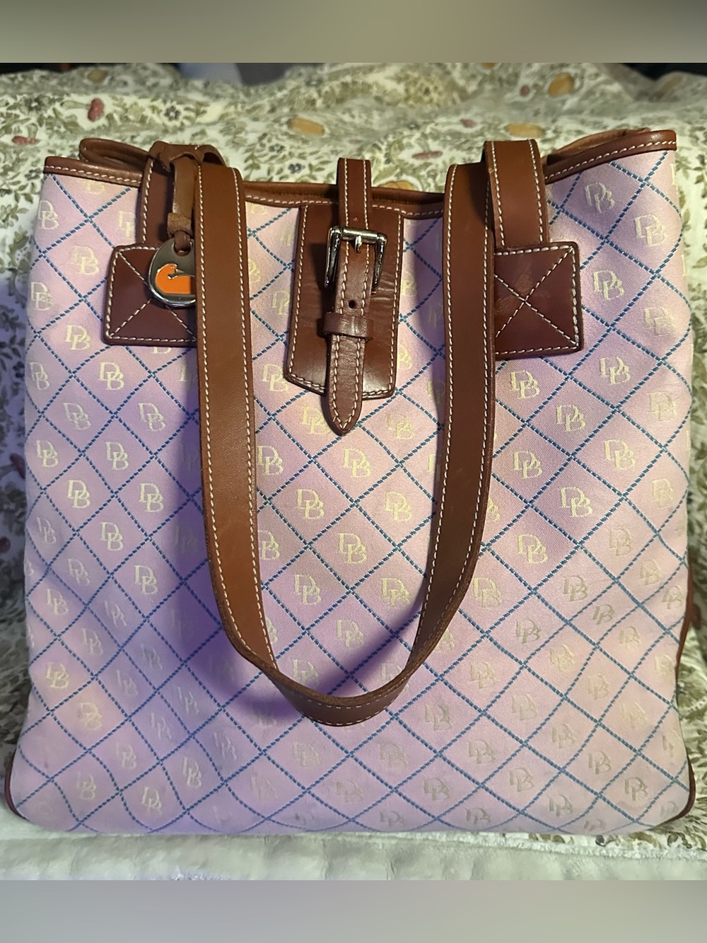 vintage pink dooney and bourke